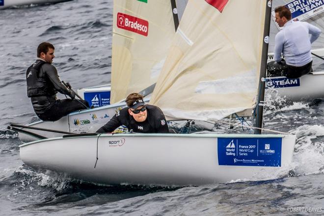 Day 3 - Sailing World Cup Hyères ©  Robert Deaves